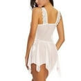 thumbnail image 4 of Viworld Womens Plus Size V-Neck Nightdress Sleepwear Lingerie Valentine's Day Gift, 4 of 4