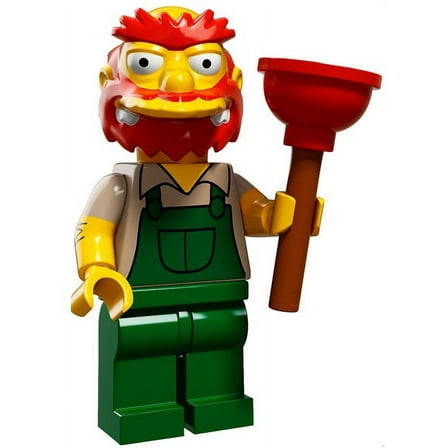LEGO The Simpsons Simpsons Series 2 Groundskeeper Willie Minifigure [Loose]