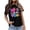 Black, variant on Trendfront Womens I Love The 90s Graphic T Shirts Crewneck Short Sleeve Retro Slogan Casual Everyday Tee Tops