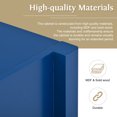 thumbnail image 6 of 63”Inch Modern Wood Accent Buffet Sideboard Serving Storage Cabinet with Large Storage Space, Metal handles & Wood Legs and Shelves for Dining Room, Entryway (Navy Blue), 6 of 9