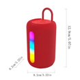 thumbnail image 2 of Big sale Outdoor Fabric Portable Bluetooth Speaker, Overweight Subwoofer With Rgb Pickup Light Sound System, 2 of 3