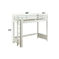 thumbnail image 3 of ACME Celerina Twin Loft Bed in Weathered White, 3 of 6