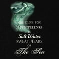 thumbnail image 2 of CafePress - The Mermaids Cure Maternity T Shirt - Maternity Dark T-Shirt, 2 of 3