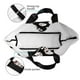 thumbnail image 4 of Disketp black white Skull bone Bolsa Tote Estampada para Mujer, Bolso de Hombro y de Mano para Compras y Viajes, 4 of 8