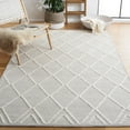 thumbnail image 2 of SAFAVIEH Natura Natasha Geometric Area Rug, Grey/Ivory, 5' x 8', 2 of 8