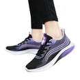 thumbnail image 3 of CAICJ98 Work Shoes Women Women's Slip-on Walking Shoes Mesh Casual Athletic Tennis Gym Sneakers,Purple, 3 of 5