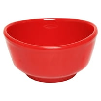 Excellante 11 oz., 4 1/2" x 2 1/4" Bowl, Pure Red Extra Heavy Weight Melamine Dinnerware Collection, Comes In Dozen