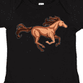 thumbnail image 4 of Inktastic Galloping Brown Horse-stylized illustration Boys or Girls Baby Bodysuit, 4 of 5
