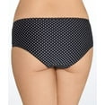 thumbnail image 2 of Playtex Secrets Incredibly Smooth Cheeky Hipster Black Whisper Dot XL Women's, 2 of 2