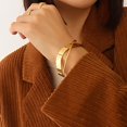 thumbnail image 4 of Brazaletes de oro JAMW Sencillez 18k para mujer, 4 of 5