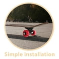thumbnail image 3 of WHAMVOX Skateboard Hardware 1 Pair Skateboard Trucks Plastic Enhances Stability For Skateboarding, 3 of 8