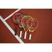 Wilson Federer 25 Inch Junior Tennis Racket (Ages 9-10) - Red