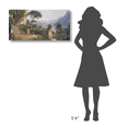 thumbnail image 4 of Global Gallery's 'Lodge on Lake Como' by Carl Frederic Aagard Stretched Canvas Wall Art, 4 of 4