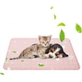 thumbnail image 3 of XS-2XL Cooling Mat for Dogs Puppy Cats Ice Silk Pet Self Cooling Pad Blanket for Pet Beds/Kennels/Couches /Car Seats/Floors,5 Colors Are Available, 3 of 7