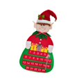 thumbnail image 4 of Calendario de Adviento de Navidad 2024, adornos, regalos, accesorios fotográficos, suministros para fiestas, decoración colgante, calendario navideño Chico, 4 of 10