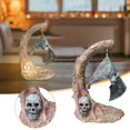 thumbnail image 1 of Halloween Pumpkin Bat Lantern Tree Hanging Lamp Resin Ornament Desktop Sculpture Halloween Decoration Party Atmosphere LightpumpkinUnited Kingdom He Qiyong unisex, 1 of 1