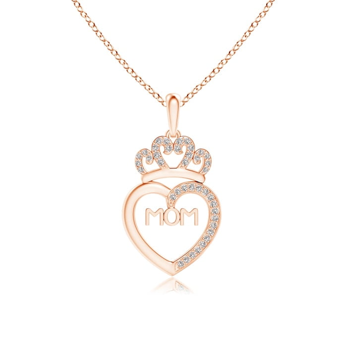 mom diamond pendant
