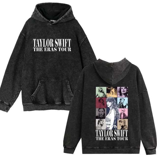 Sudaderas con capucha de la cantante Taylor para hombres y mujeres, sudaderas con estampado de álbum de medianoche, ropa con capucha Vintage de algodón, Tops de Tour de las Eras