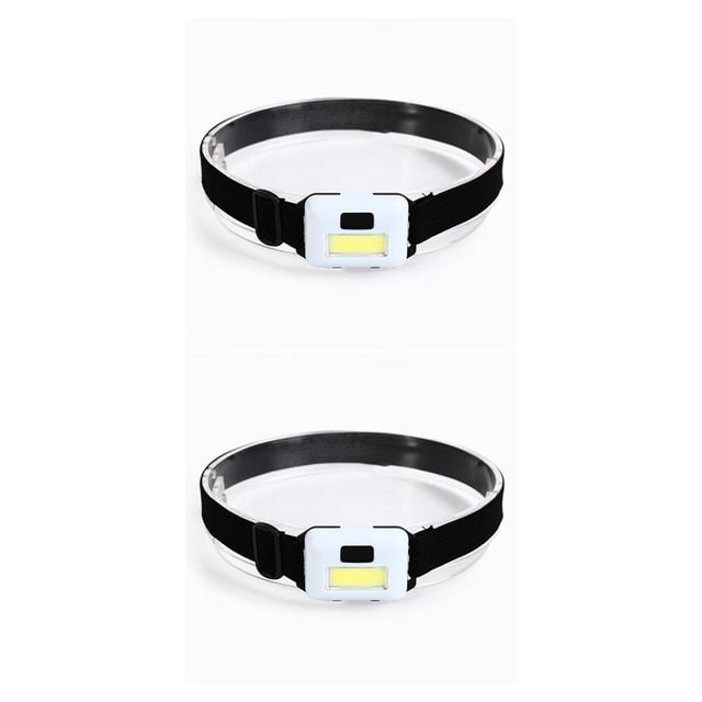 Yuarrent Linterna frontal LED Luz de cabeza Linterna con pilas Lámpara de mochilero Blanco Type2 NO2 Yuarrent CBP227252