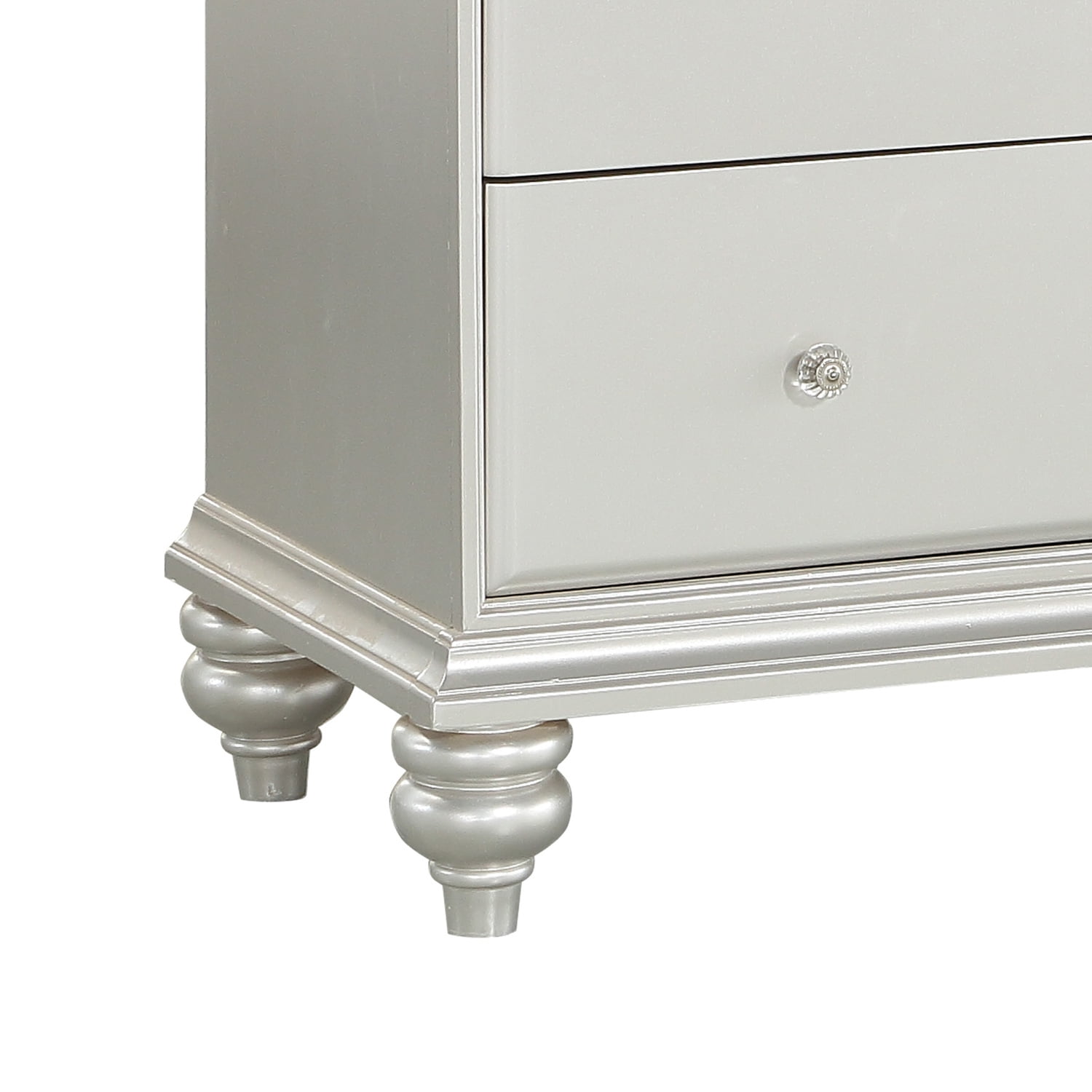 White dresser with rhinestones deals
