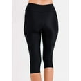 thumbnail image 4 of Calypsa Women's and Women's Plus High Waisted Capri Swim Leggings, 4 of 10
