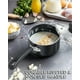 thumbnail image 5 of Sartén antiadherente Cook N Home con tapa de vidrio, aluminio negro, 2 litros, 5 of 7