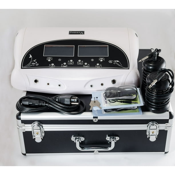 iMeshbean Dual Ion Detox Ionic Foot Bath Spa Cleanse Machine Infrared