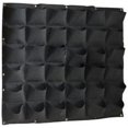 thumbnail image 2 of Apuakthei Gosear Wand Montiert H?ngende Vertikal Bepflanzung Taschen Grün Wachsen Pflanzer mit 36 Taschen für Haus Wand Balkon Garten Versorgung Schwarz, 2 of 7