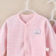 thumbnail image 4 of Gibobby Newborn Rompers 7Pcs Infant Baby Boy Girl Clothes Sets Cute Warm Jumpsuit Outfits Set Infant Baby Jumpsuit Set For 0-3 Months Infant Winter Clothes Set,Light Pink, 4 of 5
