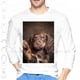 thumbnail image 3 of Sudadera con capucha Charlie Wave 100 % algodón, cachorro cocker spaniel, perro de trabajo Wave, color marrón chocolate, 3 of 5