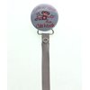 Grey Monkey I Love My Daddy This Much Pacifier Clip