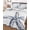 White, Navy Blue, Gray, variant on Quilts Queen Size Bedding Set, Starfish Coastal Reversible Summer Quilt 3 Pieces, Seaside Nautical Summer Ocean Sea Lightweight Bedspreads Coverlets with 2 Pillow Shams for All Seasons