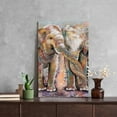 thumbnail image 2 of Visual Art Decor Elephant Painting Canvas Wall Art Multiple Sizes Perfect Gift, 2 of 11