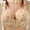 Khaki, variant on Women's Front Closure Bras Posture Full Coverage Plus Size Wire-free Bra