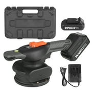 Angle View: Andoer Tile Tiling Machine Smart Tile Installation Machine Tile Lifter Rechargeable Tile Leveling Vibrator Suction Cup Electric Handheld Tile Leveling Machine Tool with Tile Hole Locator for Floor