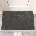 thumbnail image 3 of 17x30 Black Bath Rug from Color&Geometry - Quick-Drying Non-Slip and Absorbent - Door Mat for Any Bathroom or Shower, 3 of 6