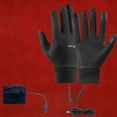 thumbnail image 5 of Audhol Knit Glove Winter Usb Heated Warm Gloves Heated Hand Warm Hiking Driving Running Cycling Warm Touchscreen Gloves for Cold Weather Grey M, 5 of 8