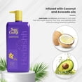 thumbnail image 6 of (4 pack) Herbishh Just Curls Vegan Conditioner for Curly Hair Products Kit Enriched with Avocado & Coconut Oil for Dry Damaged, Wavy, Curly Hair Gift set for Women & Men (500 ml), 6 of 9