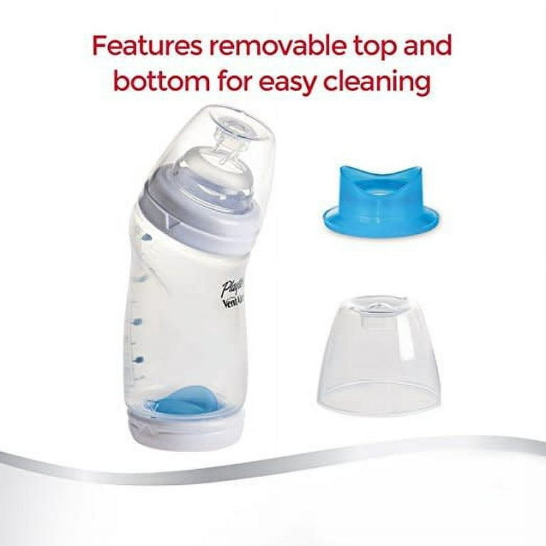 Playtex Baby VentAire Complete Tummy Comfort 9oz 3-Pack Blue Baby Bottle
