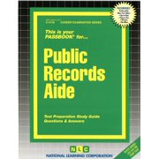 Career Examination: Public Records Aide : Passbooks Study Guide (Other)