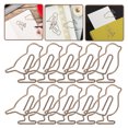 thumbnail image 2 of Miangastore Paper Clips Metal Creative Bird Shape 20Pcs 1.2X1.1X0.04In, 2 of 8