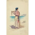 thumbnail image 3 of Will R. Barnes 13x18 Black Modern Framed Museum Art Print Titled - A13-Fisher Boys-Act III (1913), 3 of 5
