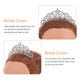 thumbnail image 4 of KAKOWELY Corona de perlas para boda, hermoso tocado de novia, accesorio para el cabello de fiesta de moda, 4 of 5