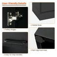 thumbnail image 6 of YYAo Buffet Sideboard, Cupboard Buffet Console Kitchen Sideboard,75 Inch Kitchen Pantry Cabinet Tall Cupboard with Doors and Shelves-Black, 6 of 10