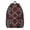 Geometric Oval Red, variant on Geometric Diamond Beige Pattern Backpack for School, Cute School Bag with Adjustable Shoulder Straps and Padded Back, 15.7"x11.8"x5.5"