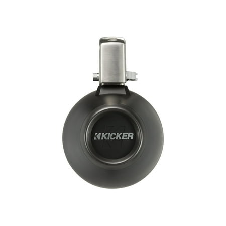 Kicker 45KMTC65 6-1/2" Marine Coaxial Tower System - Pair (Charcoal)