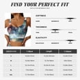 thumbnail image 5 of Honeii Ink Style Wave Dragon patten Workout Crop Tank Top for Women Yoga Tank Tops Athletic Sports Shirts Exercise Undershirts,Sports Bra,Sports vest-Medium, 5 of 8