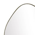 thumbnail image 5 of Mirrorize Canada 20x32 Gold Asymmetrical Mirror, 5 of 5