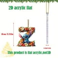 2024 Christmas Stitch Printing Adorable Stitch Shaped Alloy Bracelet