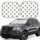 thumbnail image 1 of Balery Bee Parasol para parabrisas de coche de 2 piezas | Parasol plegable para parabrisas delantero de coche para la mayoría de sedanes-Small, 1 of 6